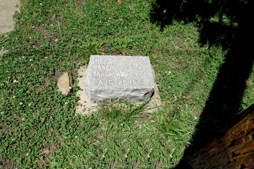 Here Griswold, Baker, Thorp and Trask Were Shot Marker